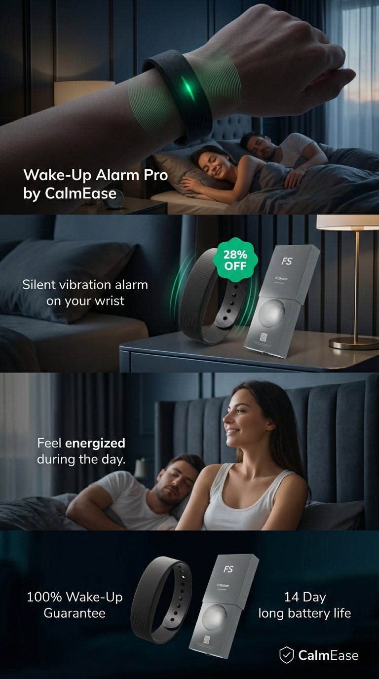 CalmEase Wake‑Up Alarm Pro